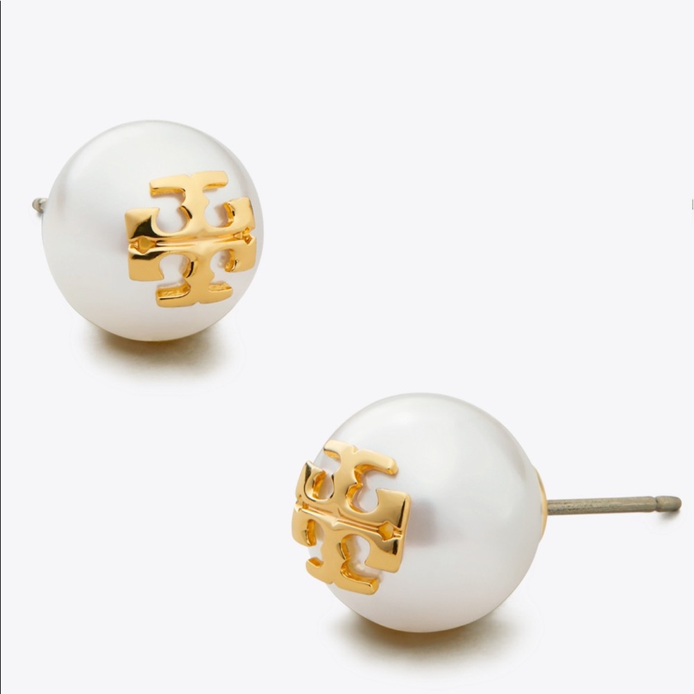 Tory Burch pearl earrings